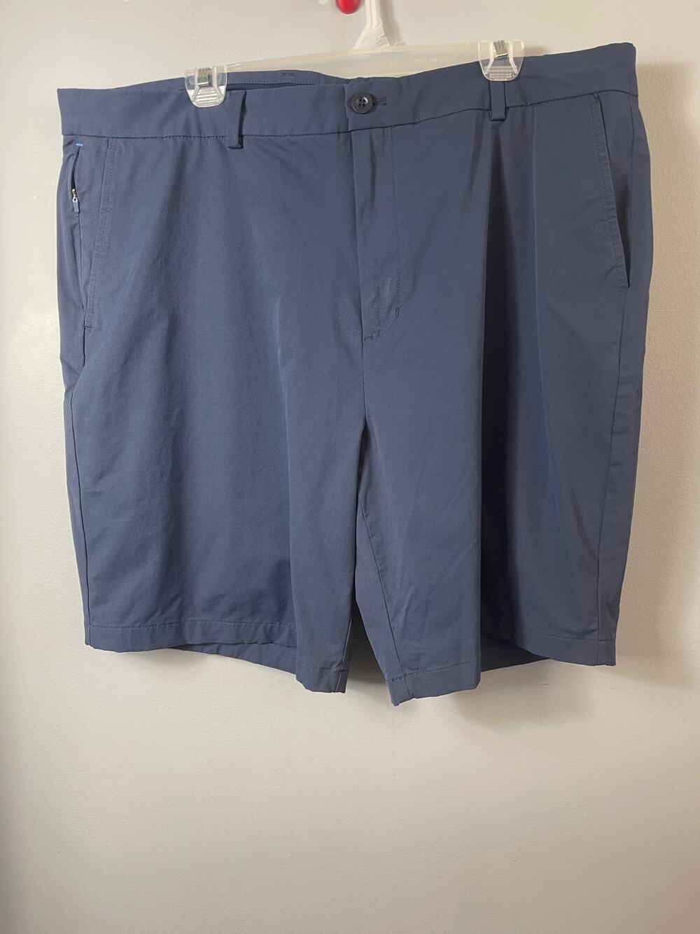 Vineyard Vines Men's On-The-Go Performance Shorts Blue Size 40 Golf Chino OTG
